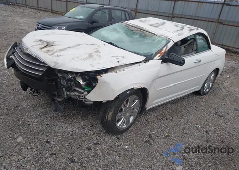 2008 Chrysler Sebring Limited из США, поврежденный, VIN 1C3LC65M48N289969